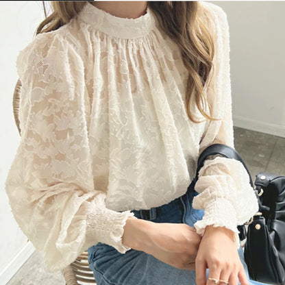 Lace Top Sun Protection Shirt