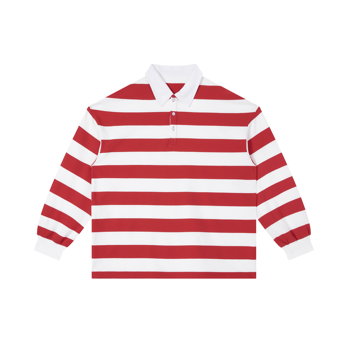 Waran Color Block Stripe Polo Shirt
