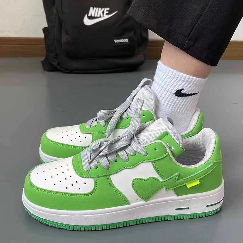 Chaussures de Sport Décontractées Épaisses à Semelle Compensée pour Homme