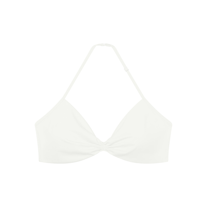 Women’s Ruched Halter-Neck Sports Bra