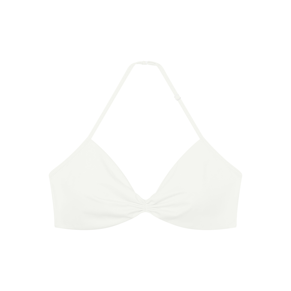 Women’s Ruched Halter-Neck Sports Bra
