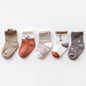 Cartoon Mid-calf Children's Socks Combed Cotton