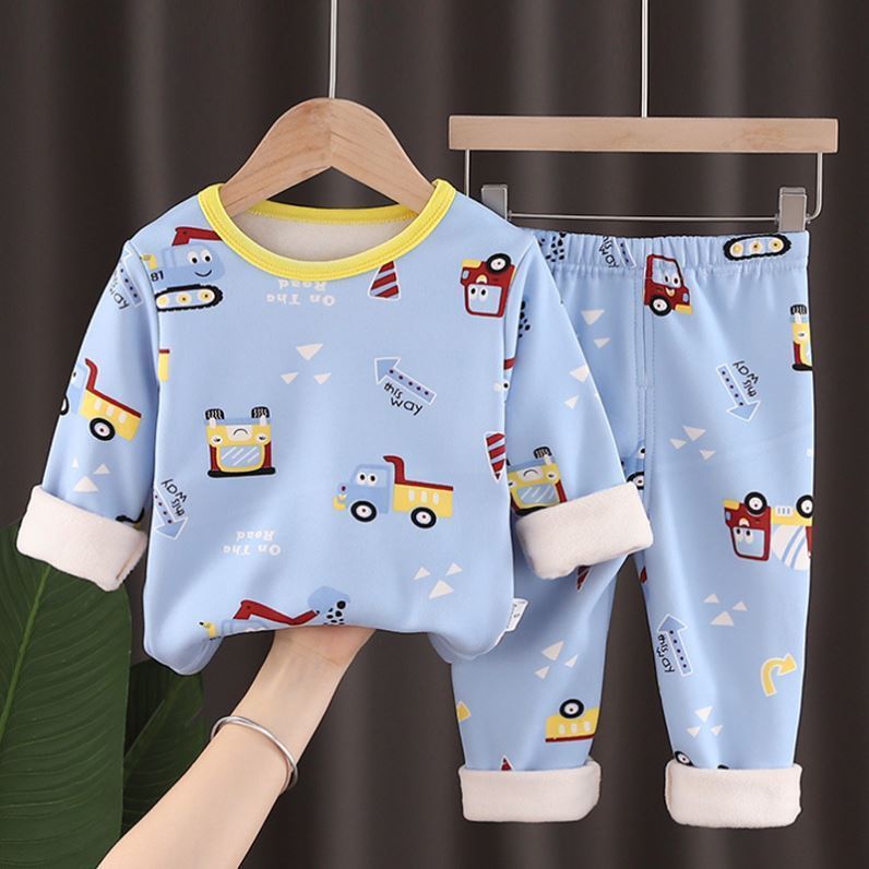 Boy Long-sleeved Thick Thermal