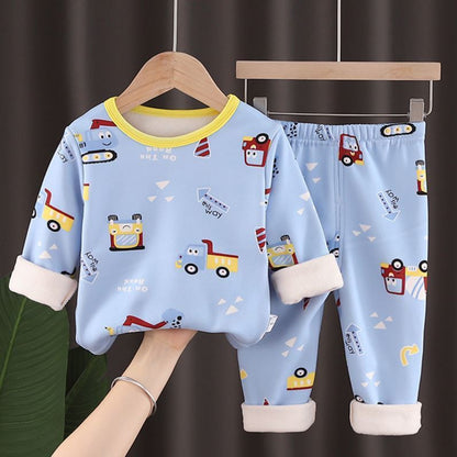 Boy Long-sleeved Thick Thermal