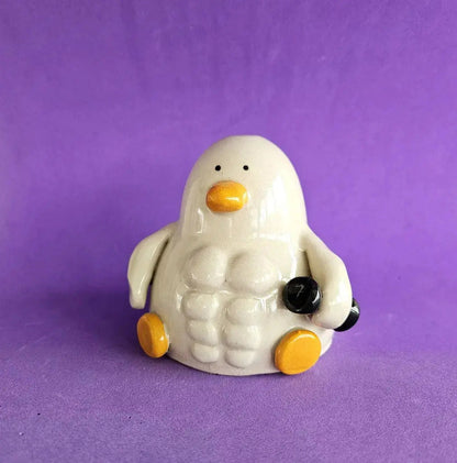 Russell avec des Muscles (Canard de Gym)