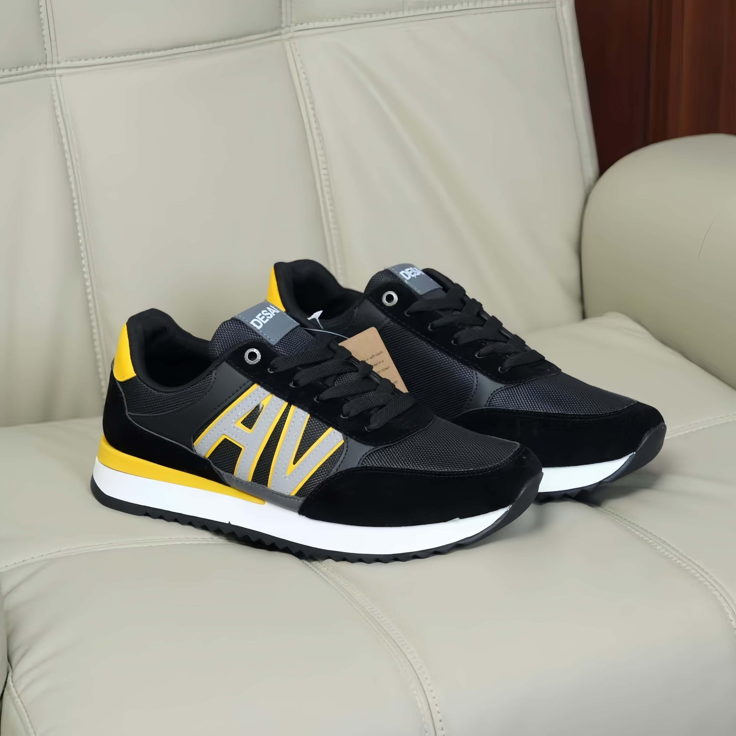 Ultra-Comfortable Breathable Low-Top Lace-Up Shoes for Running