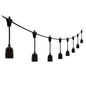 4lite Festoon Outdoor String Light E27 Screw Lamp Holders (Bulbs Not Included)