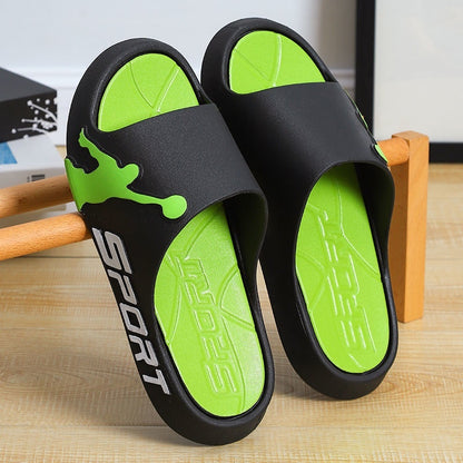 Men's Thick-soled Basketball Fashion Slippers