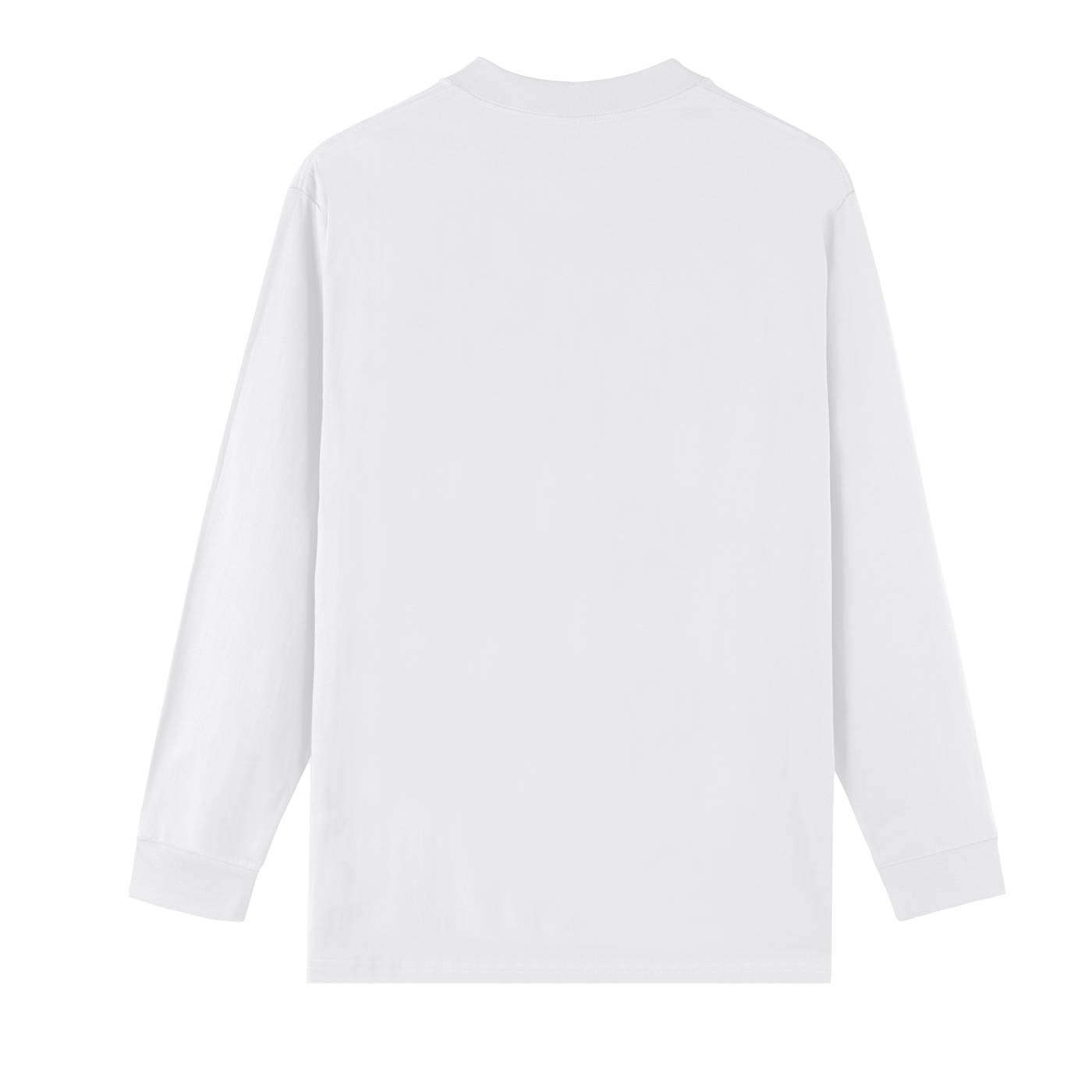 Crew Neck Drop Shoulder Long Sleeve Shirt 270GSM