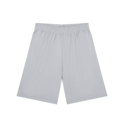 Men’s Solid Elastic Waist Shorts