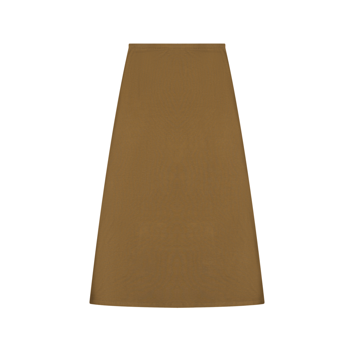 Women's Solid Color Knit Maxi Skirt