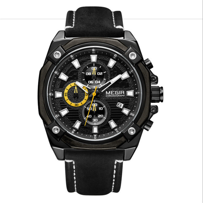 MEGIR Multifunctional Chronograph Watch