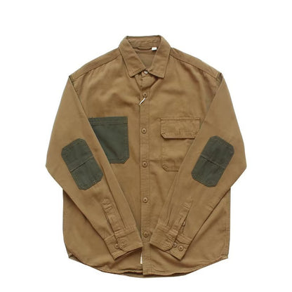 Linen Long Sleeve Retro coat Shirt