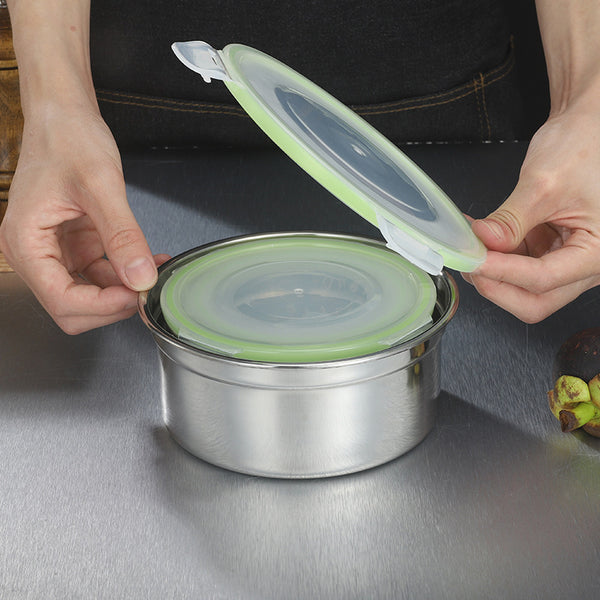 Stainless Steel Food Storage Box Sealed