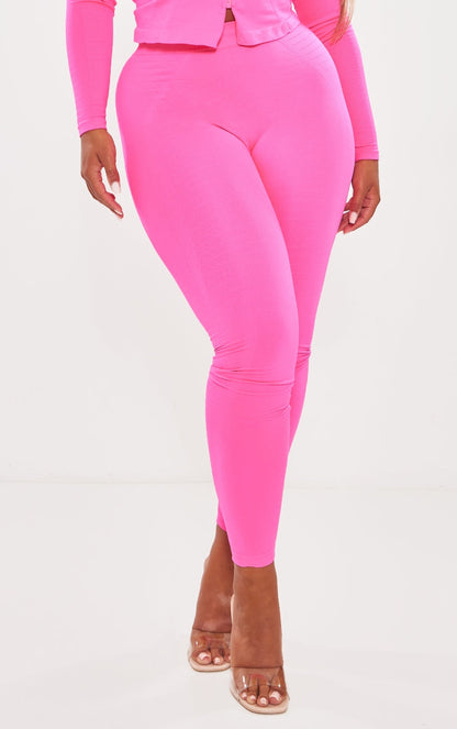 Shape Light Grey Branded Contour Gym Leggings