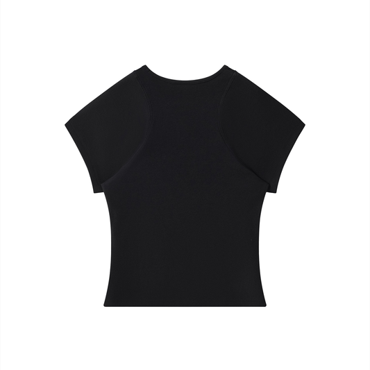 Women's Slim Fit Paneling T-Shirt 260GSM