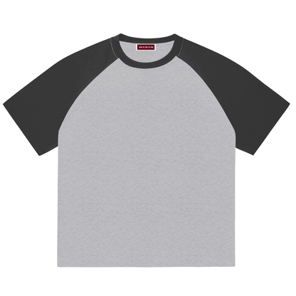 Waran Color-Blocked Raglan Sleeve T-Shirt