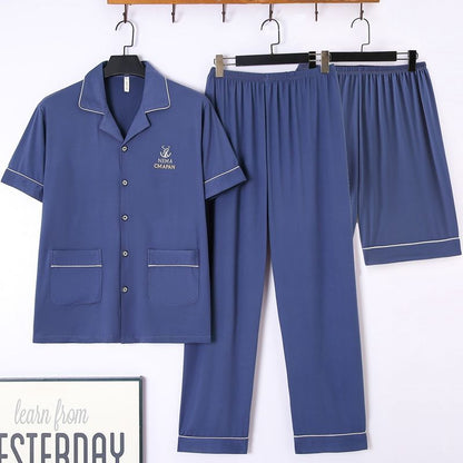 Men's Short-Sleeve & Shorts Set