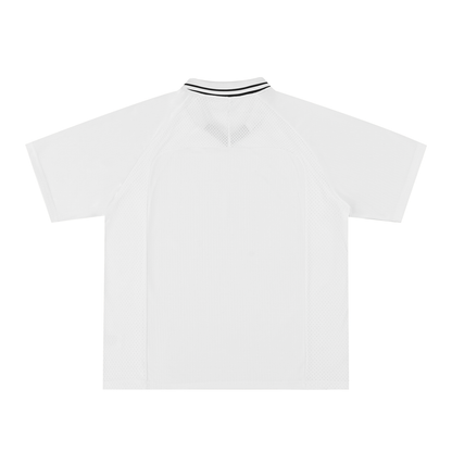 Striped V-Neck Soccer Jersey