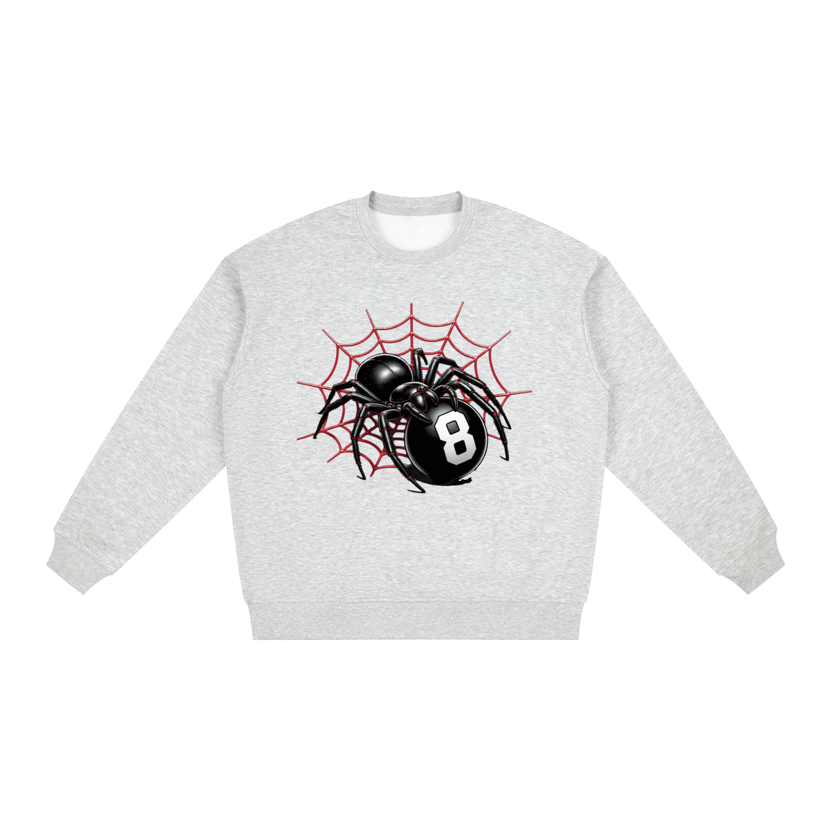 Oversized Drop Shoulder Crewneck Sweatshirt | Spider 300GSM