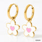 Women's Alloy Cute Colorful Oil Necklace Earrings