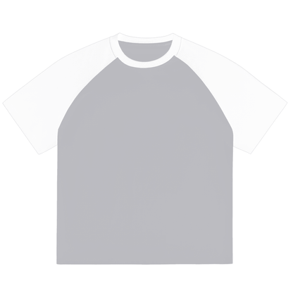 Color-Blocked Raglan Sleeve T-Shirt