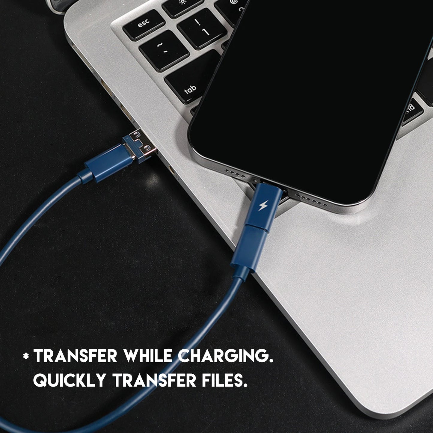 5-in-1 60W Fast Charging Cable Organiser Box