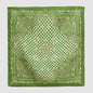 Classic Baroque Check Silk Scarf - 53cm Hand-rolled Men's Square Neckerchief Women's Bandana