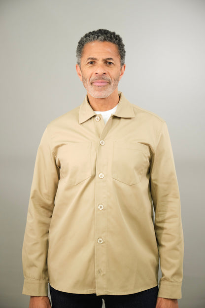 Bart Overshirt - Beige Zurigo