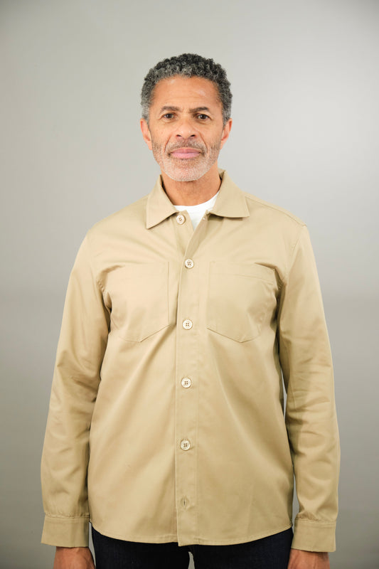 Bart Overshirt - Beige Zurigo