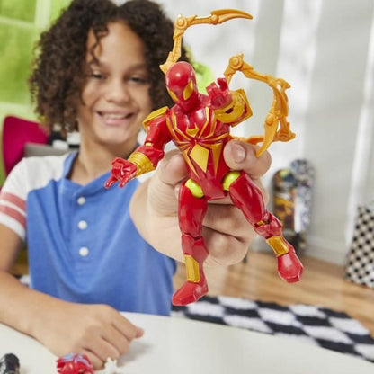 Jointed Figure Hasbro MixMashers Iron Spider Deluxe