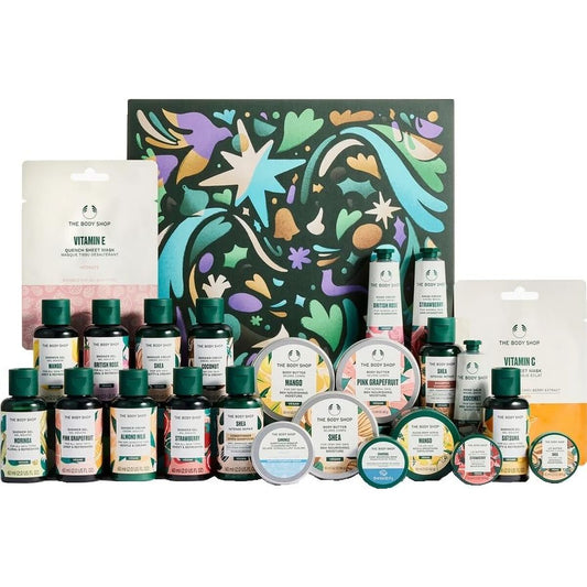 Women's Cosmetics Set The Body Shop CALENDARIO DE ADVIENTO (24 Units)