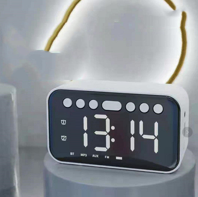 Alarm Clock Mini Bluetooth Speaker