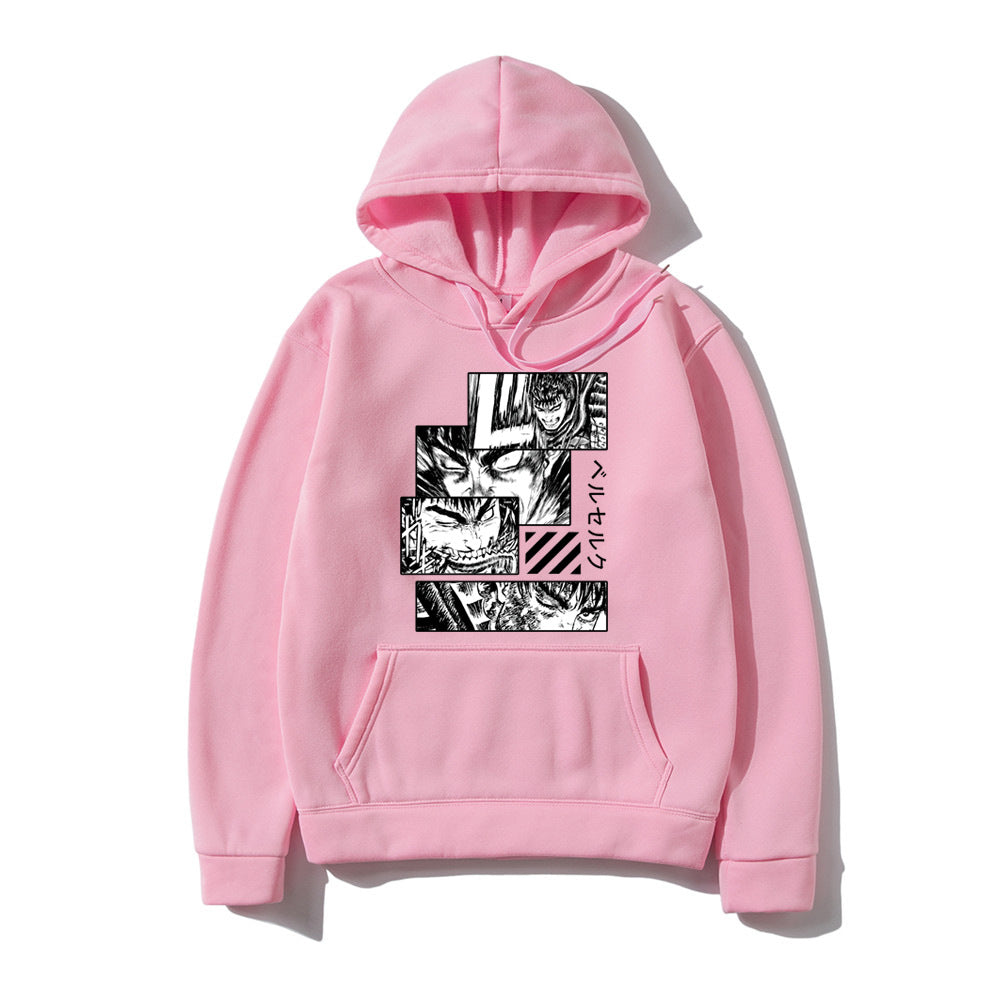 Berserk Loose Hooded Sweatshirt
