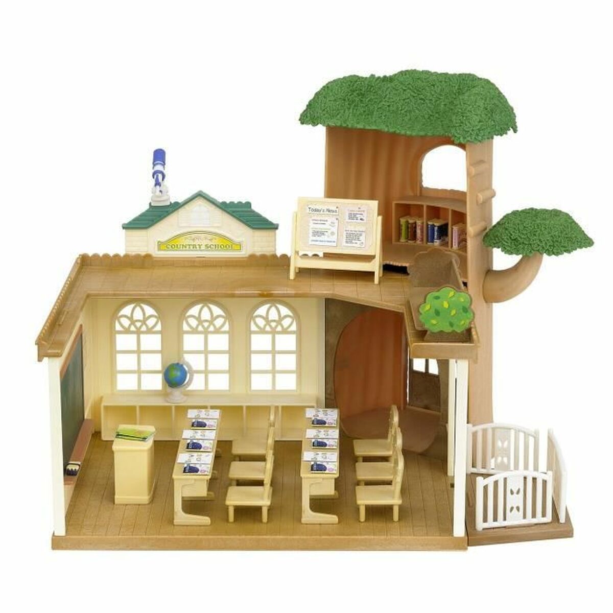 Playset Sylvanian Families School of the Forest 35 Pieces