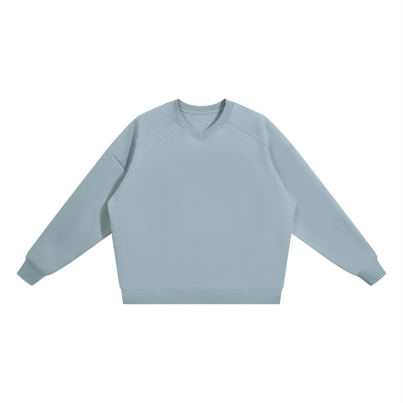 Unisex Oversized V-Neck Sweatshirt