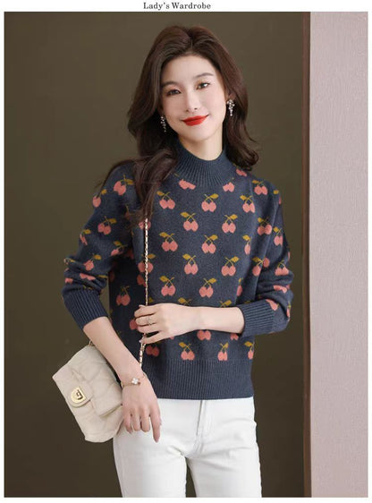Women's Cashmere Sweater turtleneck