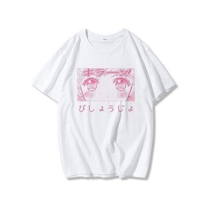 Cartoon fashion print T-shirt