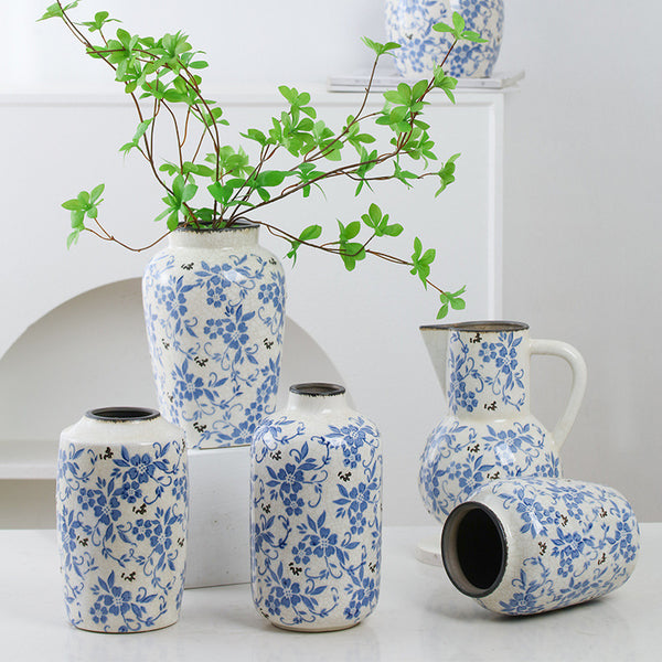 Blue-and-White Porcelain Vase