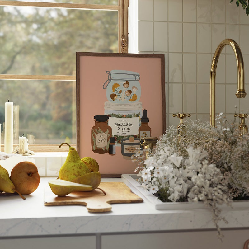 HERBS & POTIONS PRINT