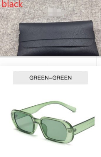 Lunettes de soleil rétro à petite monture pour femme, couleur bonbon, à la mode