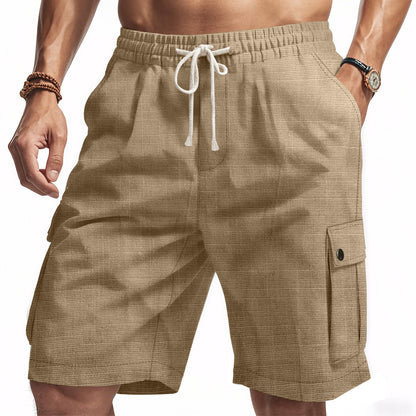 Bamboo Linen Casual Shorts