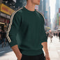 Casual Men's Loose Round Neck Sweater Thin