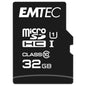 EMTEC 32GB UHS-I U1 EliteGold MicroSD Memory Card with Adapter