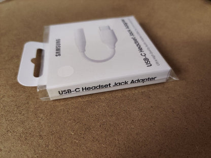 Samsung USB-C to 3.5mm Jack Adapter - White (For Samsung only)