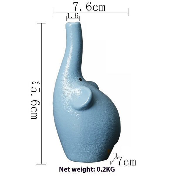 Cartoon Ceramic Vase for Dried Flowers