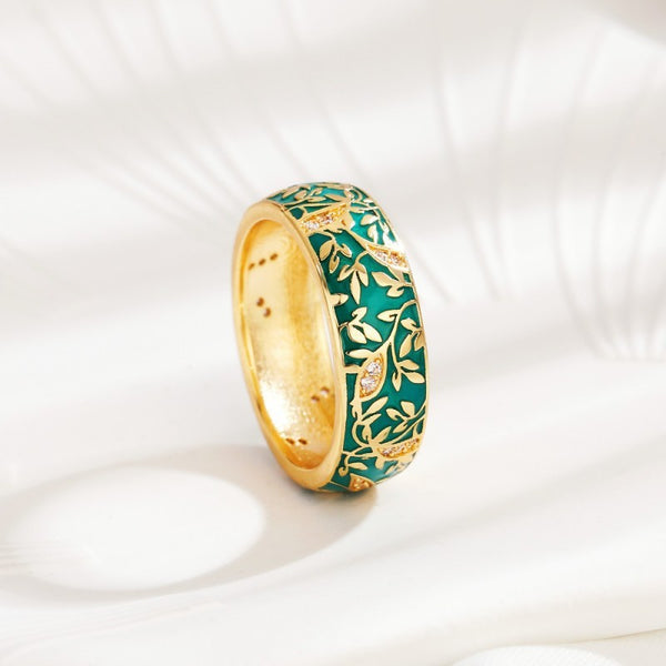 Oil Ring Simple Pattern Couple's Ring - Stuffs & Savers