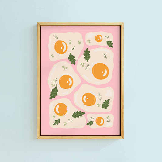 FRIED EGGES PRINT