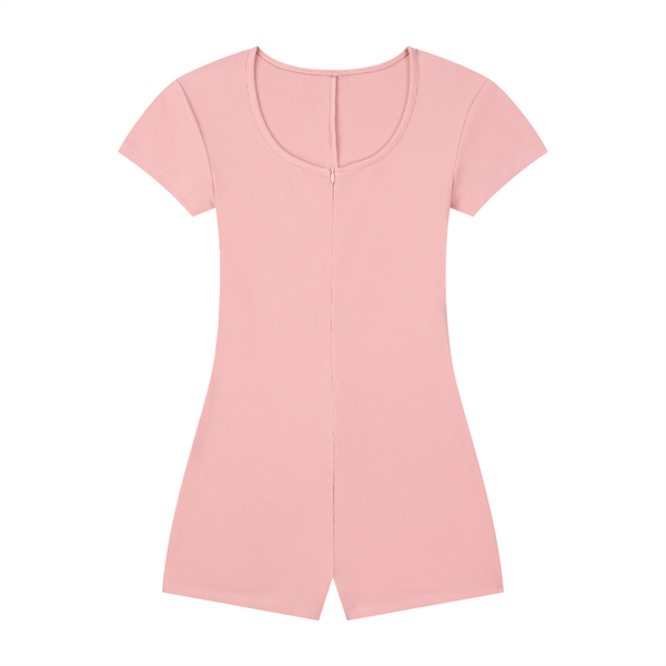 Waran Women’s Dual-Function Cape Tie-Waist Romper 250GSM