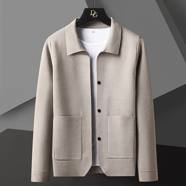 Slim Casual polo coat